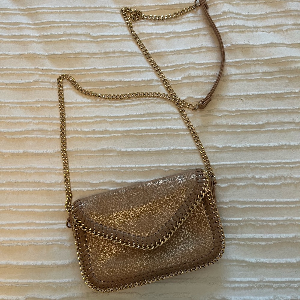 Sondra Roberts Rose Gold Shoulder Bag- excellent condition